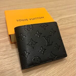 Louis Vuitton Monogram Black Wallet